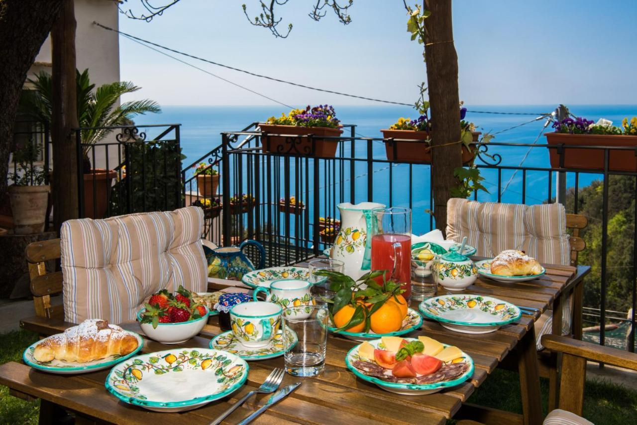 Villa Laura Amazing Breakfast,Private Outdoor Hot Tub, Positano Experience Extérieur photo